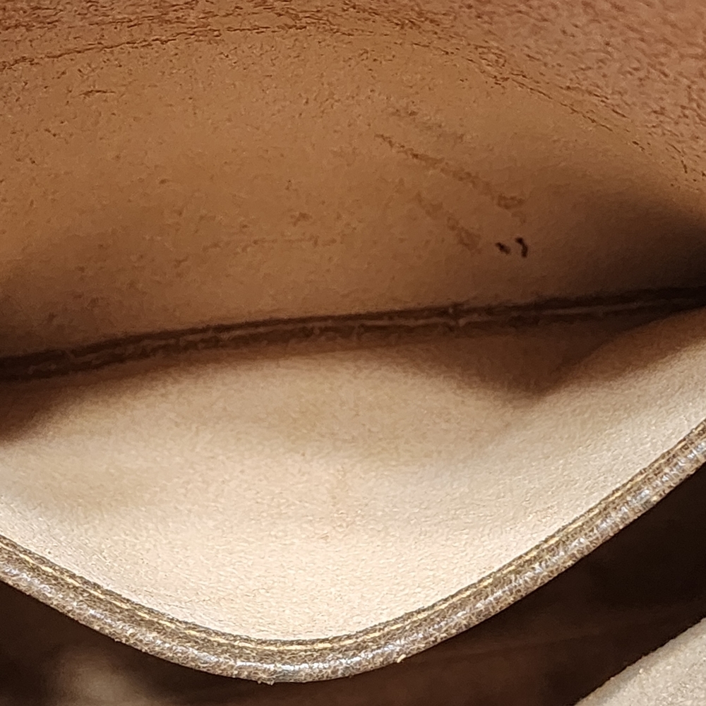 Gucci Vintage Mini Bucket Drawstring Crossbody GG Canvas Leather Web + Dust Bag - Picture 8 of 16